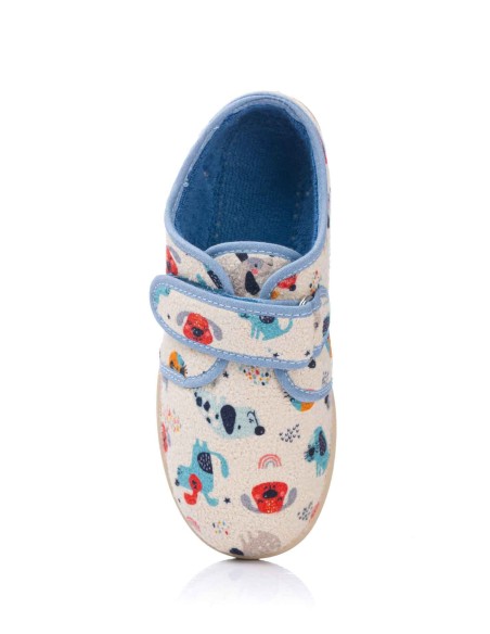 Chinelo de casa com velcro | Vul-ladi | Club del Zapato