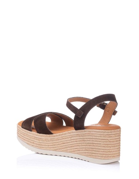 Sandália de tiras em pele | Oh! my sandals | Club del Zapato