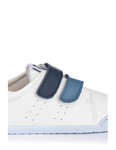 Sapatilha desportiva com velcro - Pele | Club del Zapato