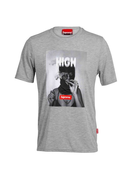 T-SHIRT DE GOLA CAIXA SUPREME - 0436675 | Club del Zapato