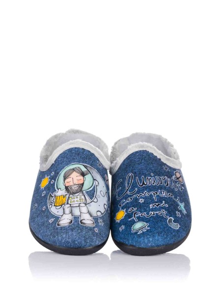 Chinelo de casa - Astronauta | Vivant | Club del Zapato