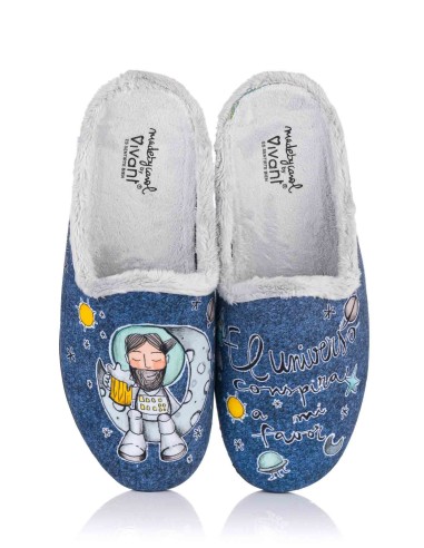Chinelo de casa - Astronauta | Vivant | Club del Zapato