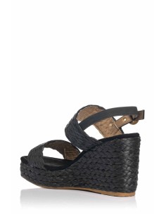 Sandália de cunha - Cohimbra Raffia | Wrangler | Club del Zapato