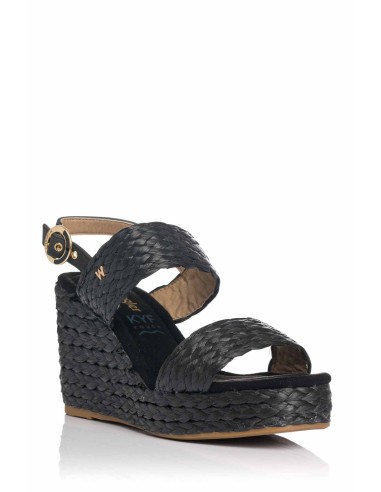 Sandália de cunha - Cohimbra Raffia | Wrangler | Club del Zapato
