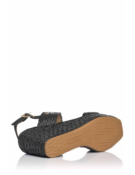 Sandália de cunha - Cohimbra Raffia | Wrangler | Club del Zapato