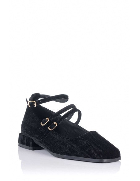 Velvet Sapato Mary Jane com hebillas | Top 3 Shoes | Club del Zapato