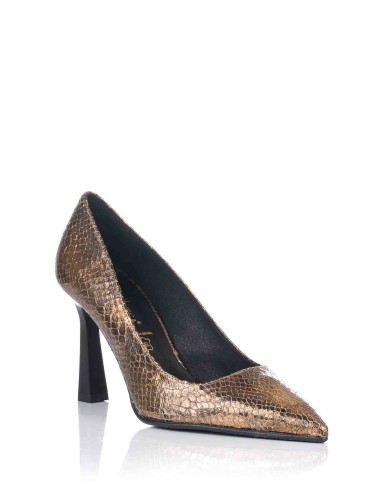 Sapato salón - Textura serpiente | Daniela Vega | Club del Zapato