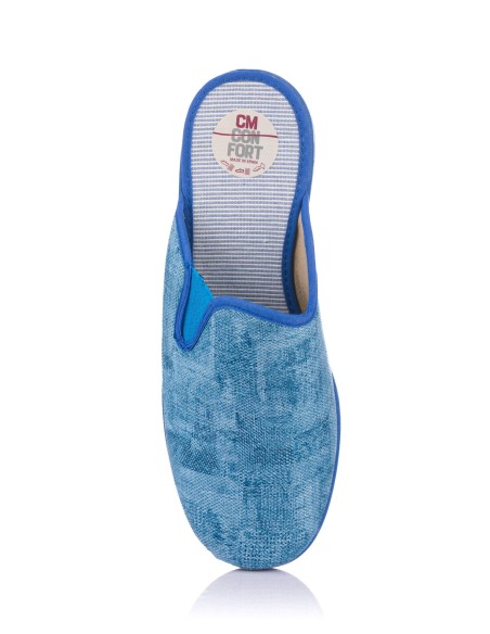 Chinelo de casa com cunha | CM. Confort | Club del Zapato