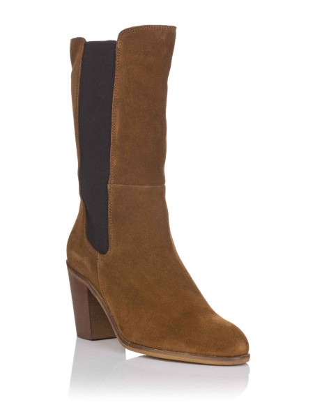 Bota en piel de serraje | Janross | Club del Zapato
