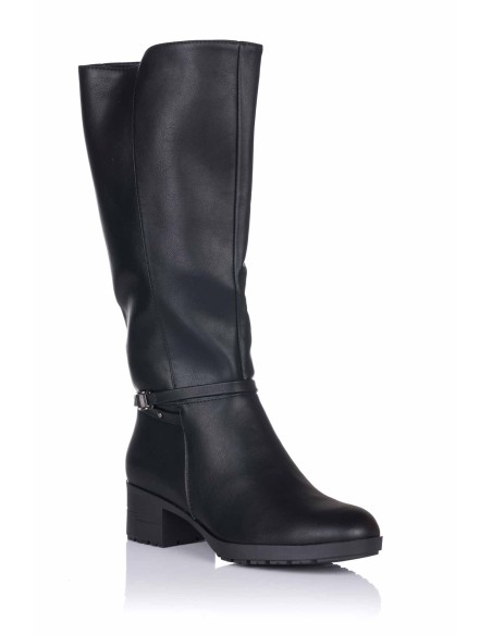 Bota alta com salto | Hispa Flex | Club del Zapato