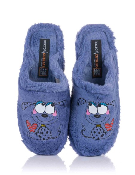 Zapatilla de casa - Perro con corazón | Doctor Cutillas | Club del Zapato