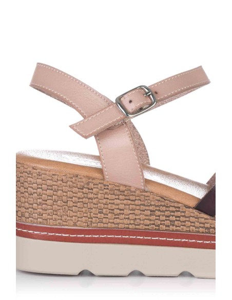 Sandália com cunha | V&D Coleccion | Club del Zapato