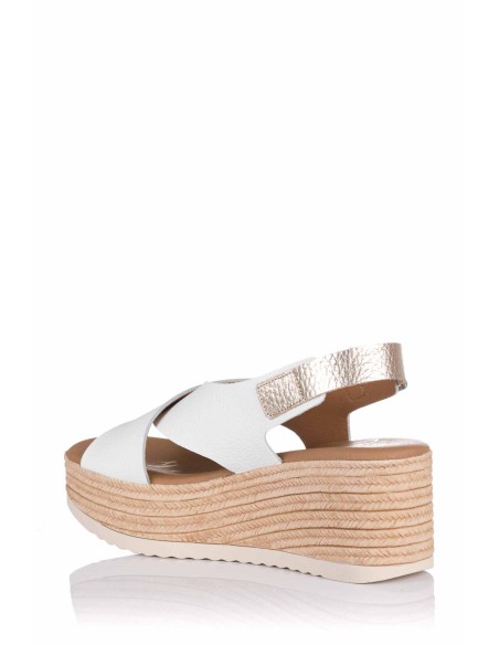 Sandália de tiras em pele | Oh! my sandals | Club del Zapato