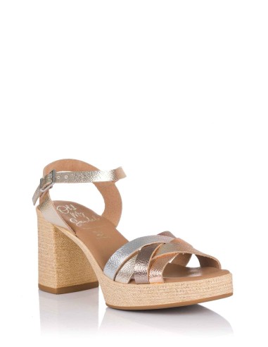Sandália de tiras em pele | Oh! my sandals | Club del Zapato
