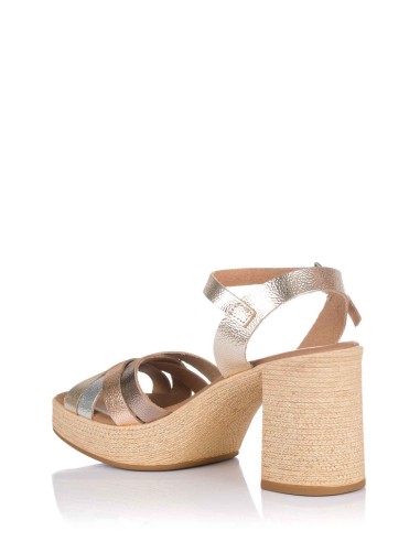 Sandália de tiras em pele | Oh! my sandals | Club del Zapato