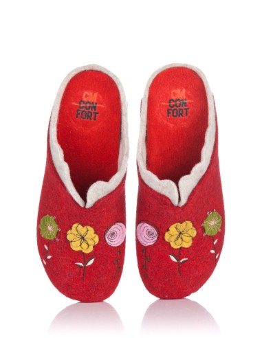 Chinelo de casa - Feltro | CM. Confort | Club del Zapato