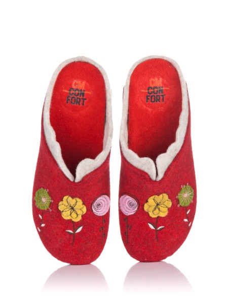 Chinelo de casa - Feltro | CM. Confort | Club del Zapato