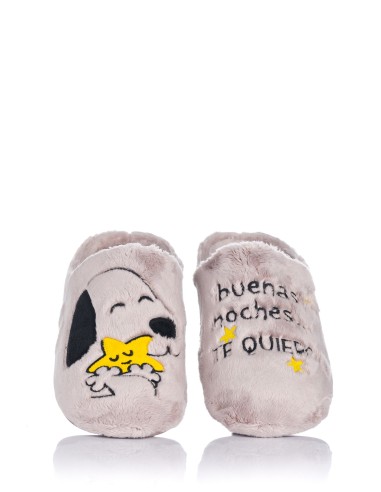 Chinelo de casa - Cão - Boa noite adoro-te | Garzón | Club del Zapato