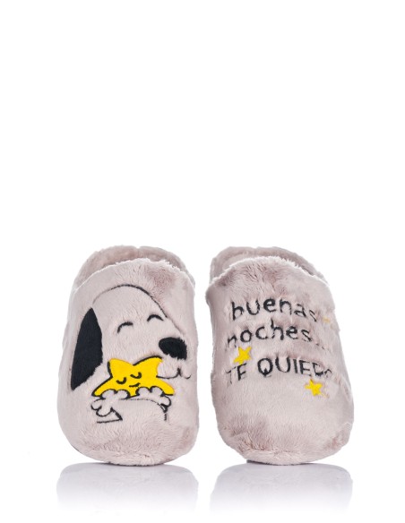 Chinelo de casa - Cão - Boa noite adoro-te | Garzón | Club del Zapato
