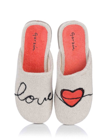 Chinelo de casa barefoot - Love | Garzón | Club del Zapato