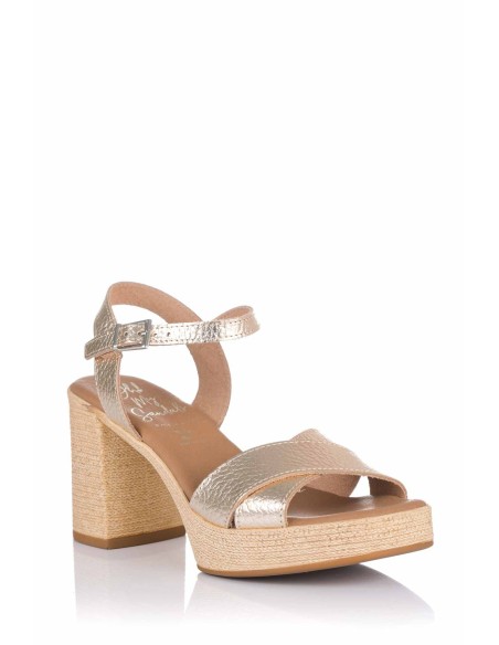 Sandália de tiras em pele | Oh! my sandals | Club del Zapato