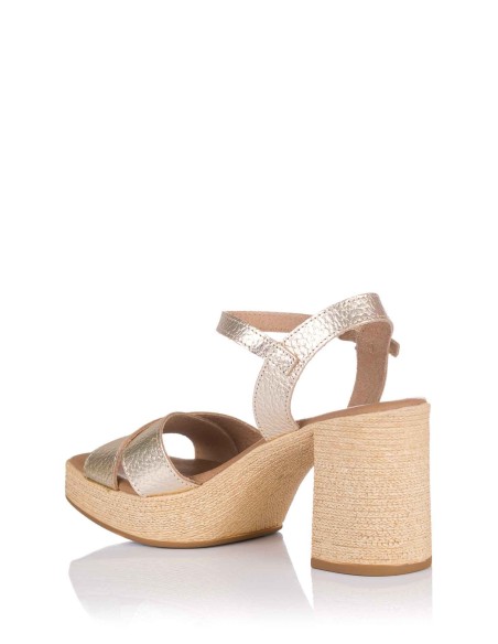 Sandália de tiras em pele | Oh! my sandals | Club del Zapato
