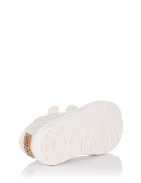 Sapatilha de lona com glitter - Barefoot | Pablosky | Club del Zapato